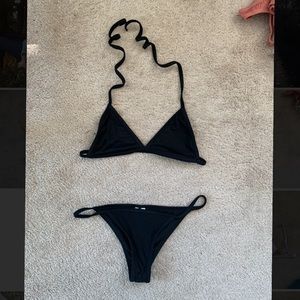 Itty Bitty Black Bikini Fashion Nova